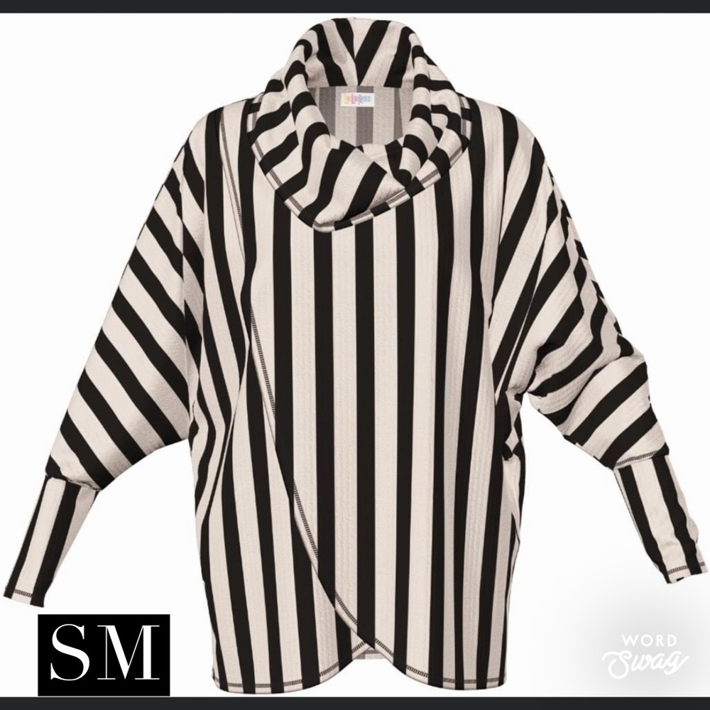 🎉SOLD Kristen LuLaRoe cowl neck top. Brand new
